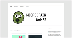 Desktop Screenshot of microbraingames.com